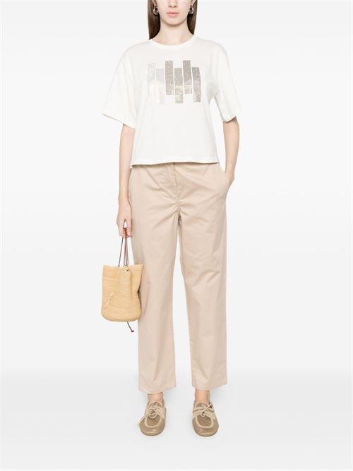 T-shirt donna Emme Marella oro con stampa EMME Marella | TESSILE002